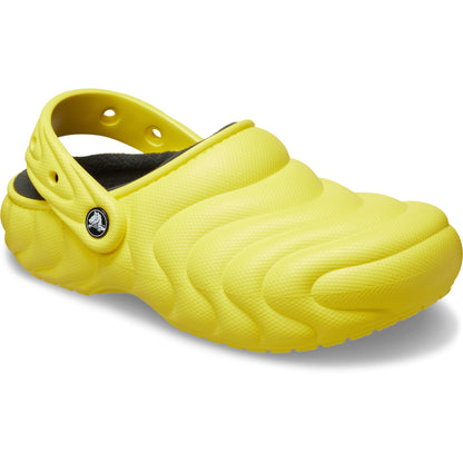Crocs Men's Lined Overpuff Clogs Cyber Yellow