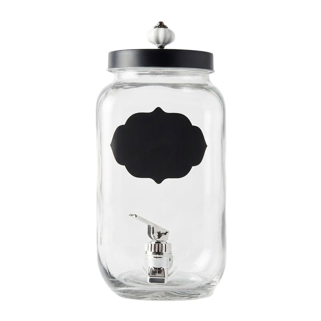 Jay Companies Manchester Glass Beverage Dispenser 1 Gal
