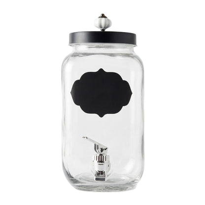 Jay Companies Manchester Glass Beverage Dispenser 1 Gal