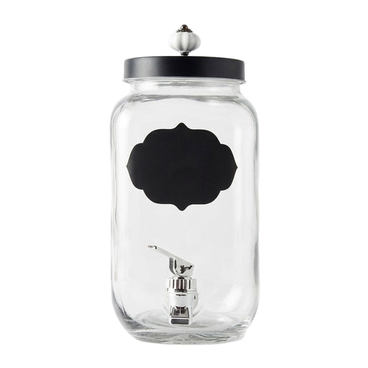 Jay Companies Manchester Glass Beverage Dispenser 1 Gal