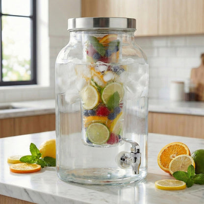 Jay Companies Lexington Beverage Dispenser With Infuser 1.5 Gal