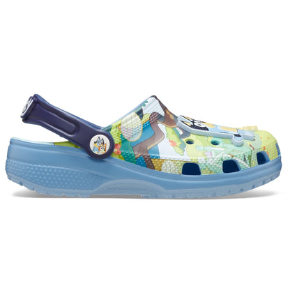 Crocs Toddlers Bluey Classic Clogs Blue/Multi