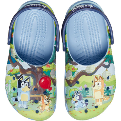 Crocs Toddlers Bluey Classic Clogs Blue/Multi