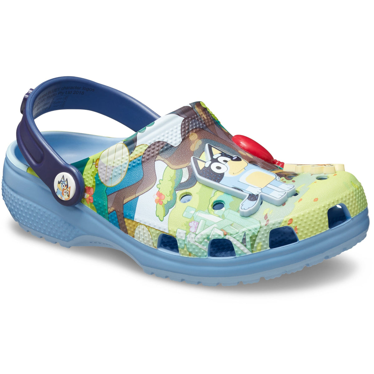 Crocs Toddlers Bluey Classic Clogs Blue/Multi
