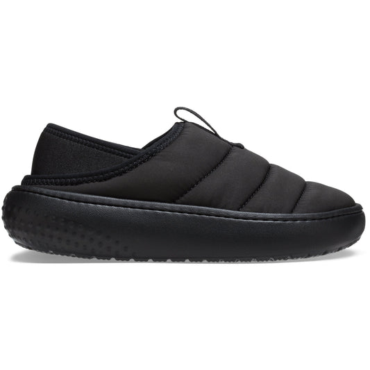 Crocs Grade School Classic Puff Moc Black