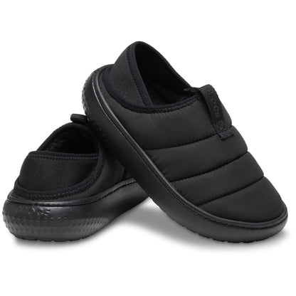 Crocs Grade School Classic Puff Moc Black