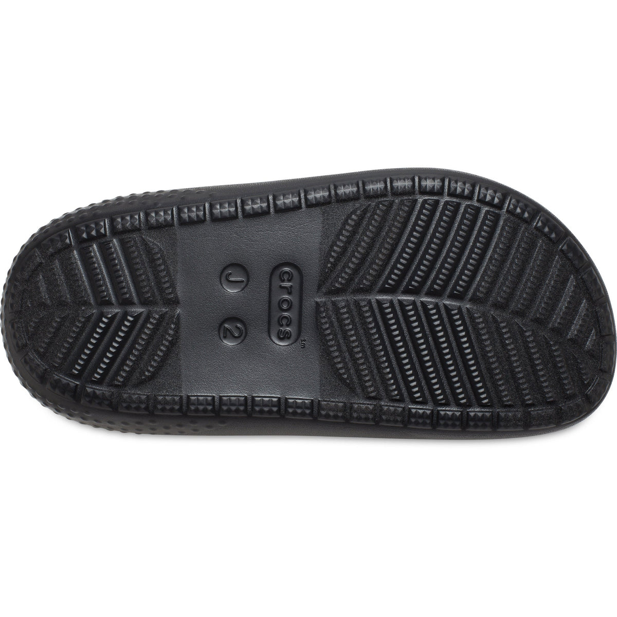 Crocs Grade School Classic Puff Moc Black