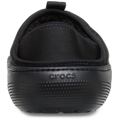 Crocs Grade School Classic Puff Moc Black