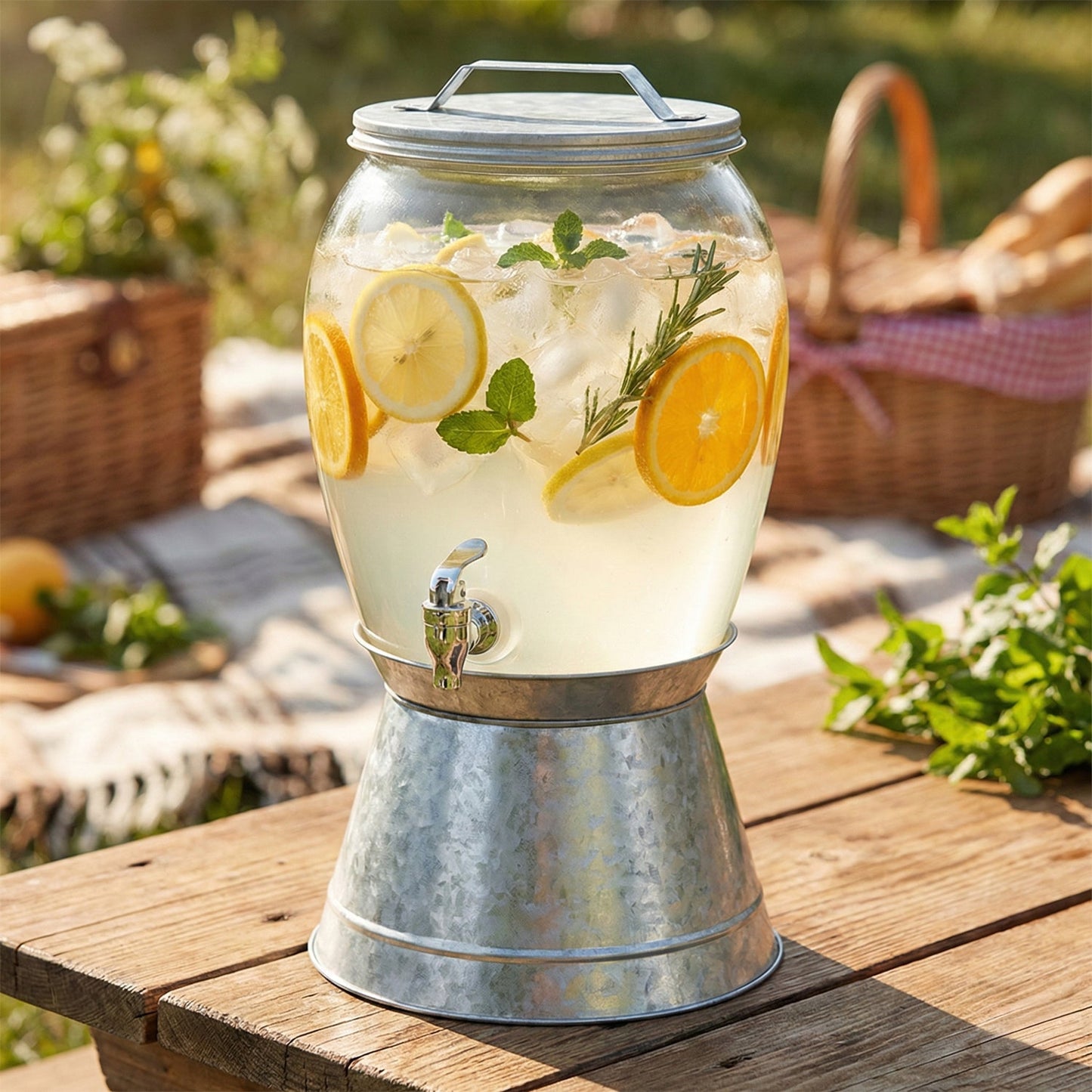 Jay Companies Jaxon Beverage Dispenser 2 Gal With Base