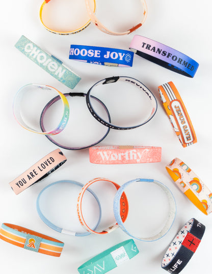 Elevated Faith Mystery Wristband 10-Pack