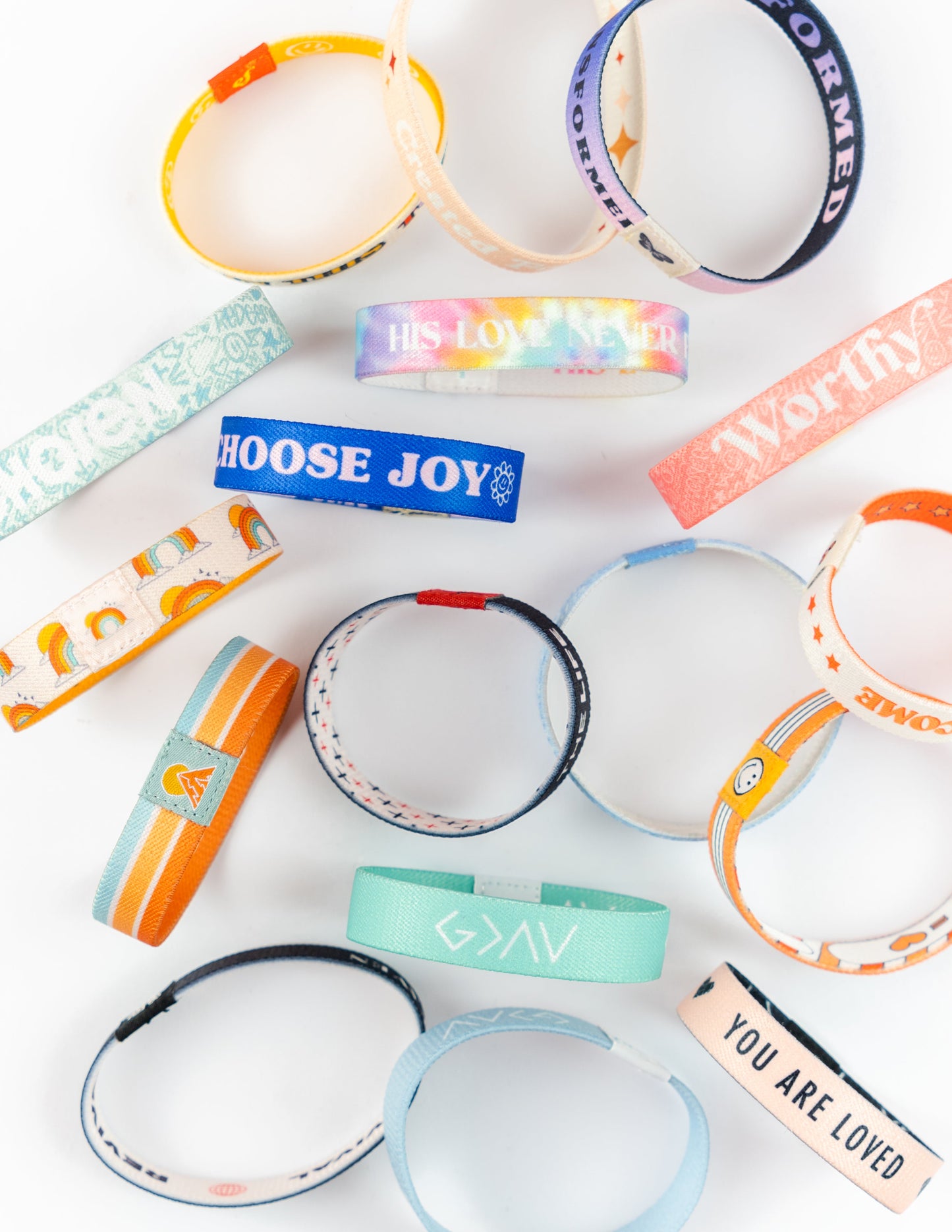 Elevated Faith Mystery Wristband 10-Pack