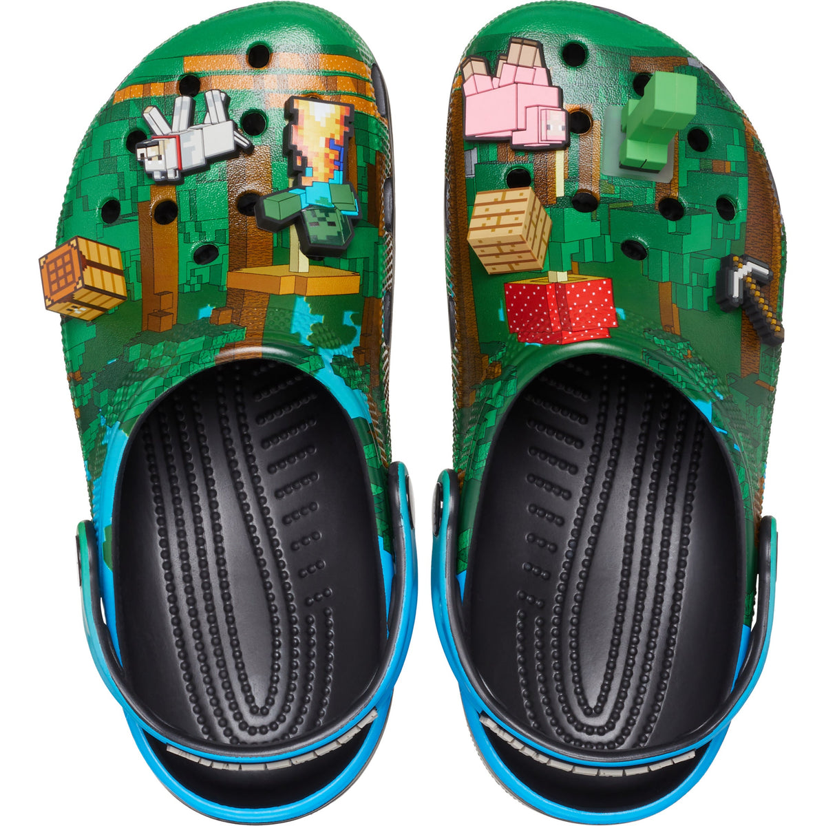 Crocs Men's Minecraft Classic Clogs Green