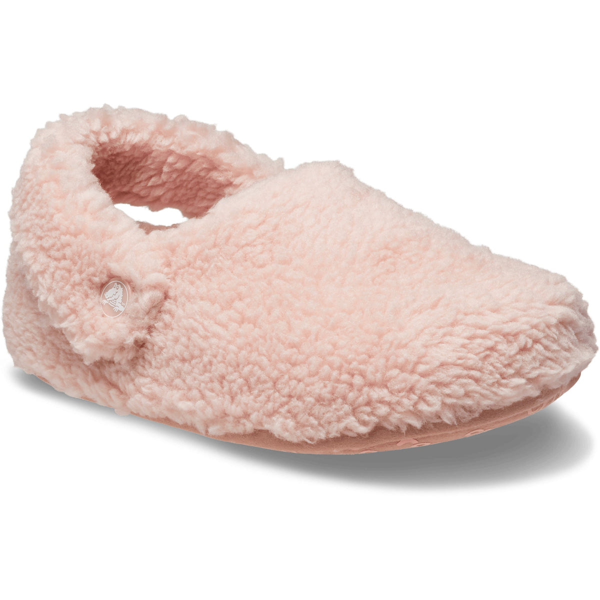 Crocs Grade School Classic Cozy Clogs Pink Clay