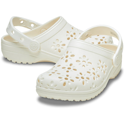 Crocs Men's Classic Floral Chalk