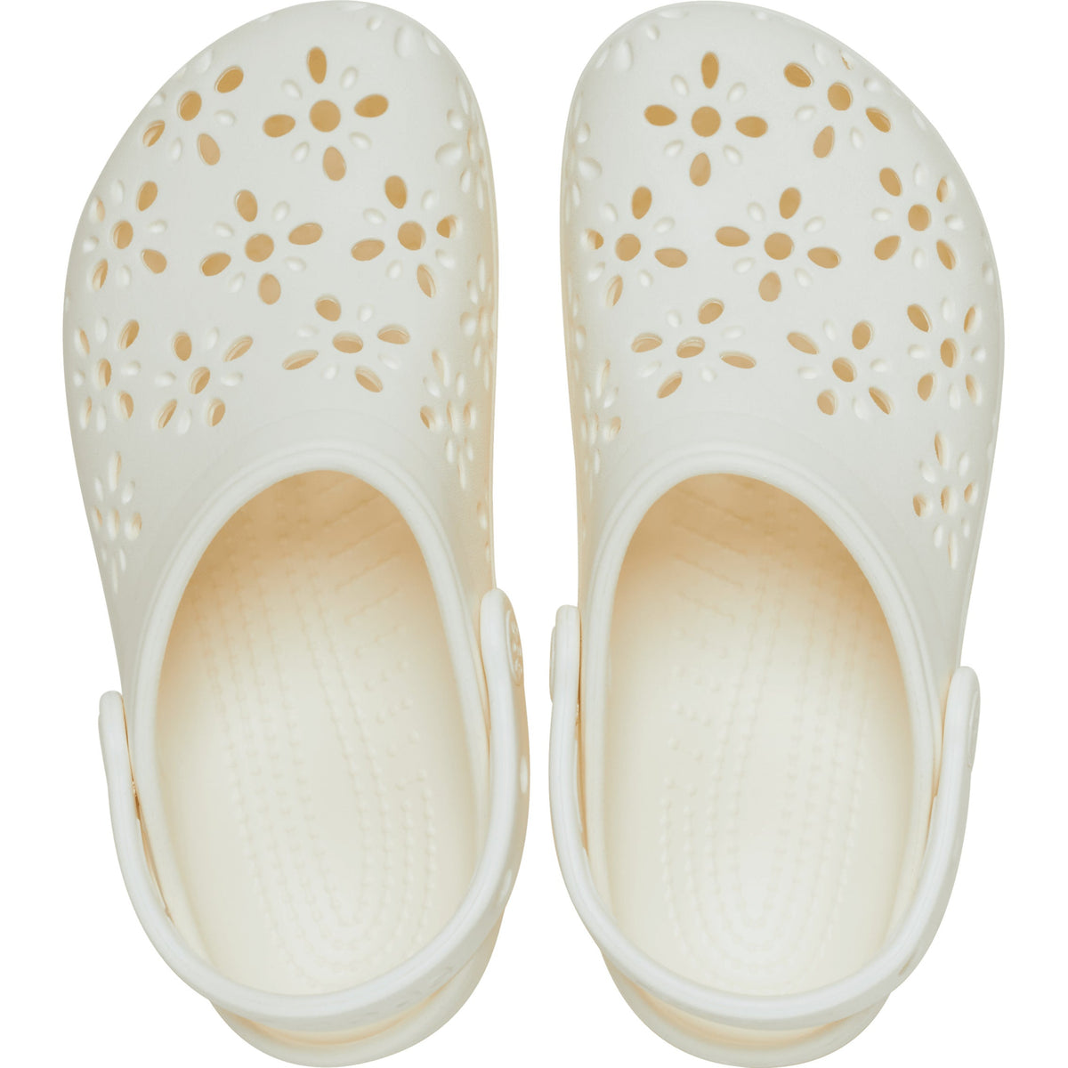 Crocs Men's Classic Floral Chalk