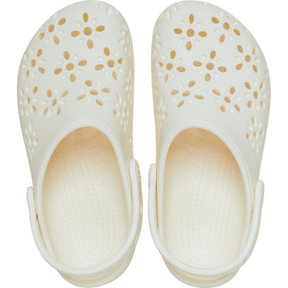 Crocs Men's Classic Floral Chalk