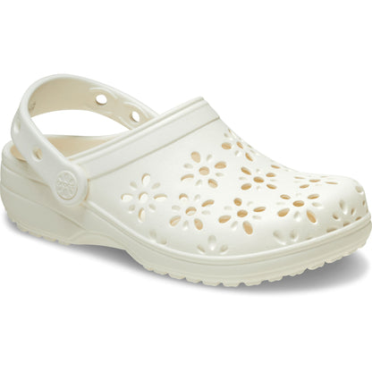 Crocs Men's Classic Floral Chalk
