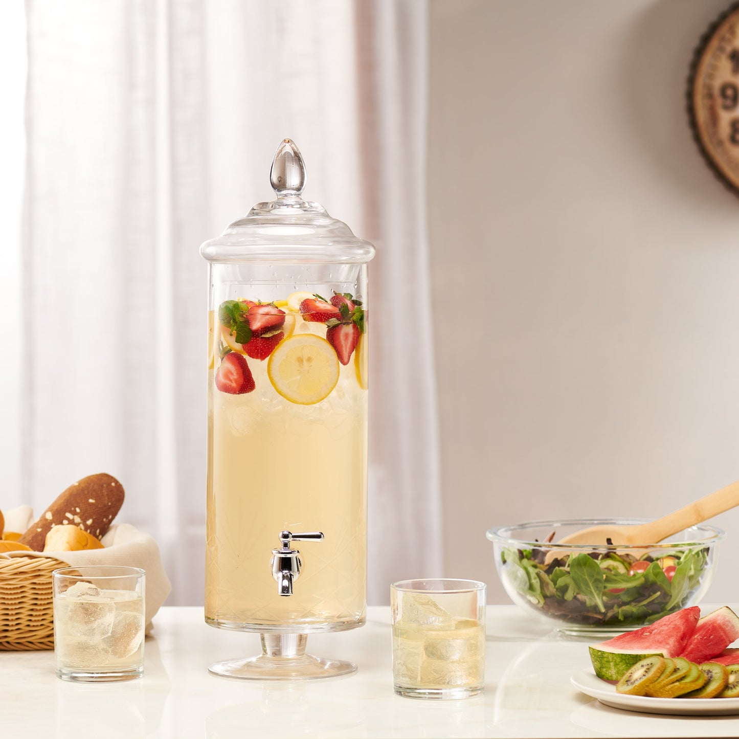 Jay Companies Provence Beverage Dispenser 135.25 Oz