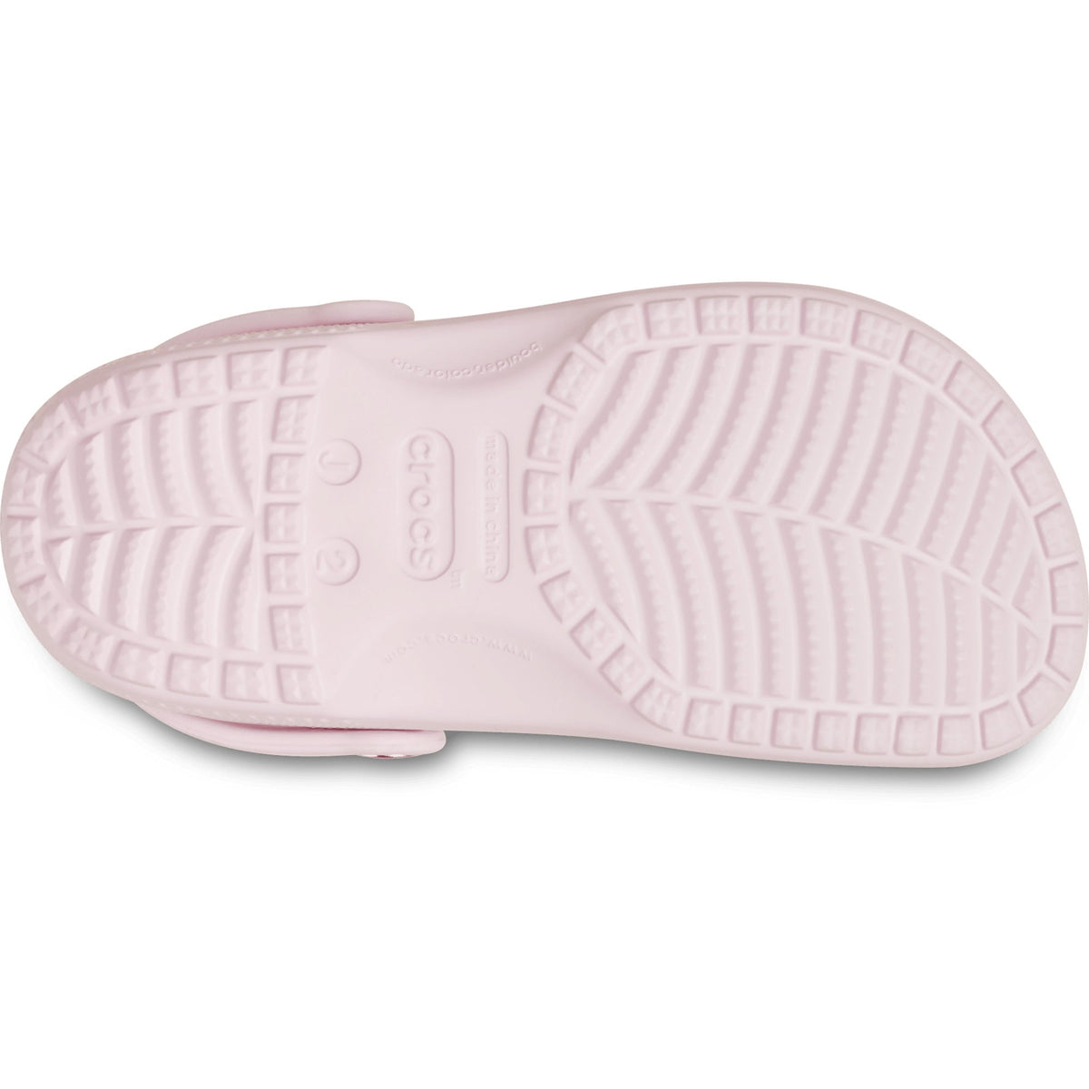 Crocs Grade School Classic Iridescent Charm Clogs Pink Milk