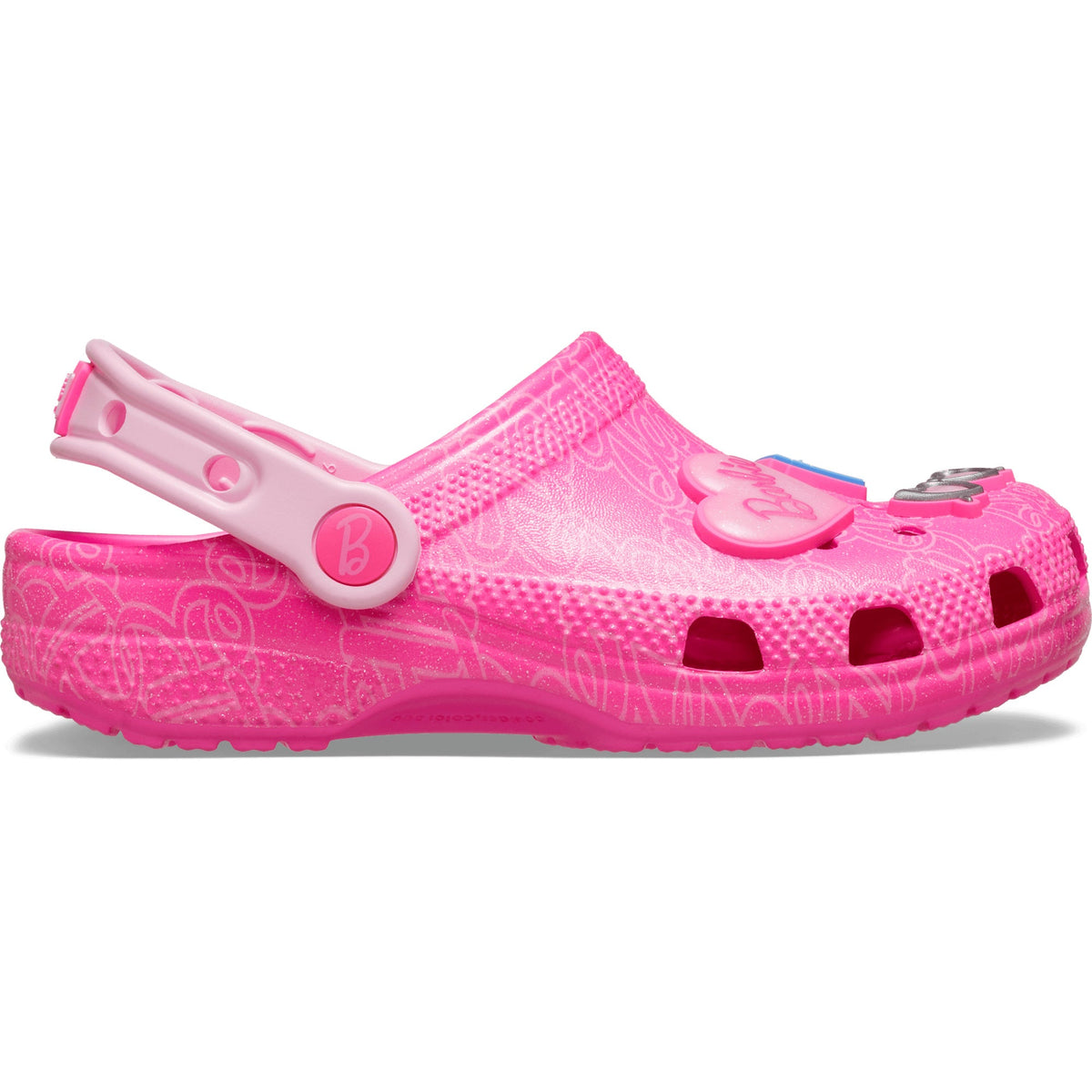 Crocs Grade School Barbie Classic Clogs Pink