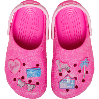Crocs Grade School Barbie Classic Clogs Pink