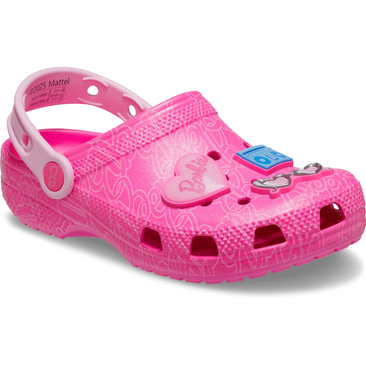 Crocs Grade School Barbie Classic Clogs Pink