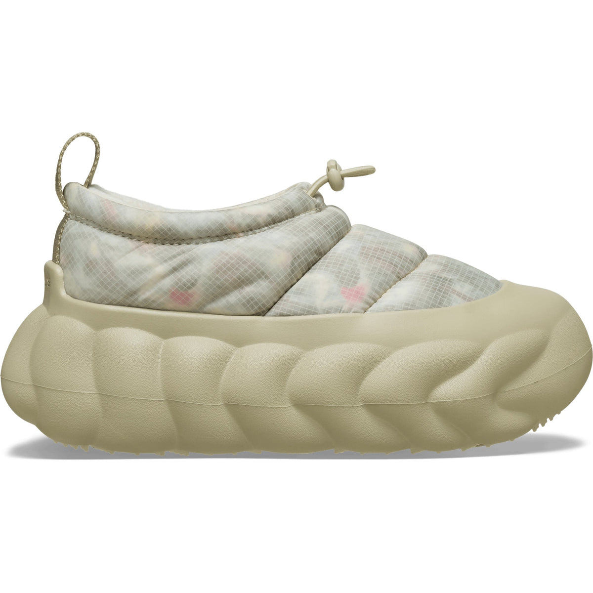 Crocs Men's Overpuff Translucent Ripstop Shorty White