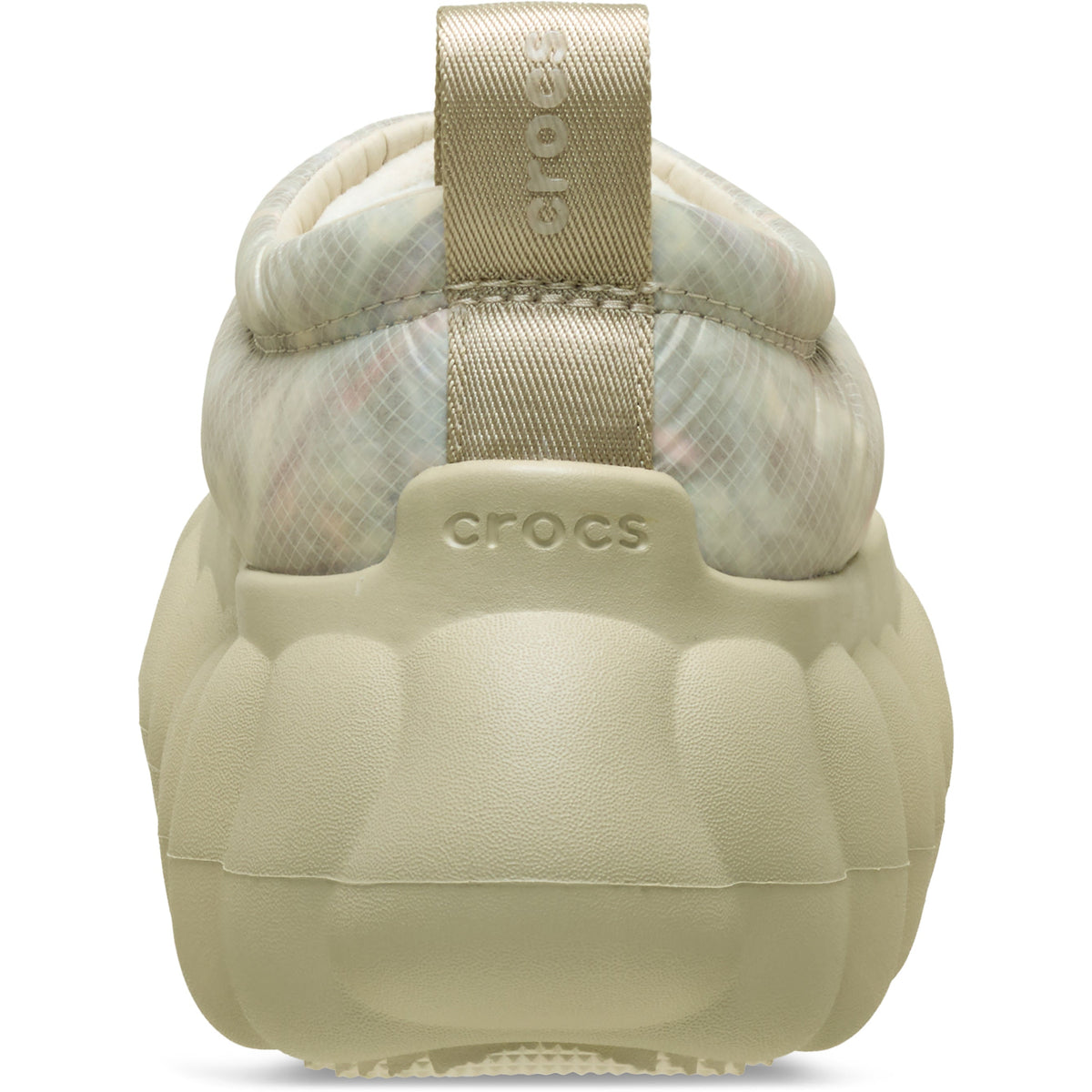 Crocs Men's Overpuff Translucent Ripstop Shorty White