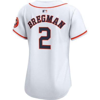 Nike Women's MLB Bregman Astros Home Limited Player Jersey