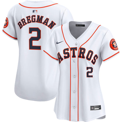 Nike Women's MLB Bregman Astros Home Limited Player Jersey