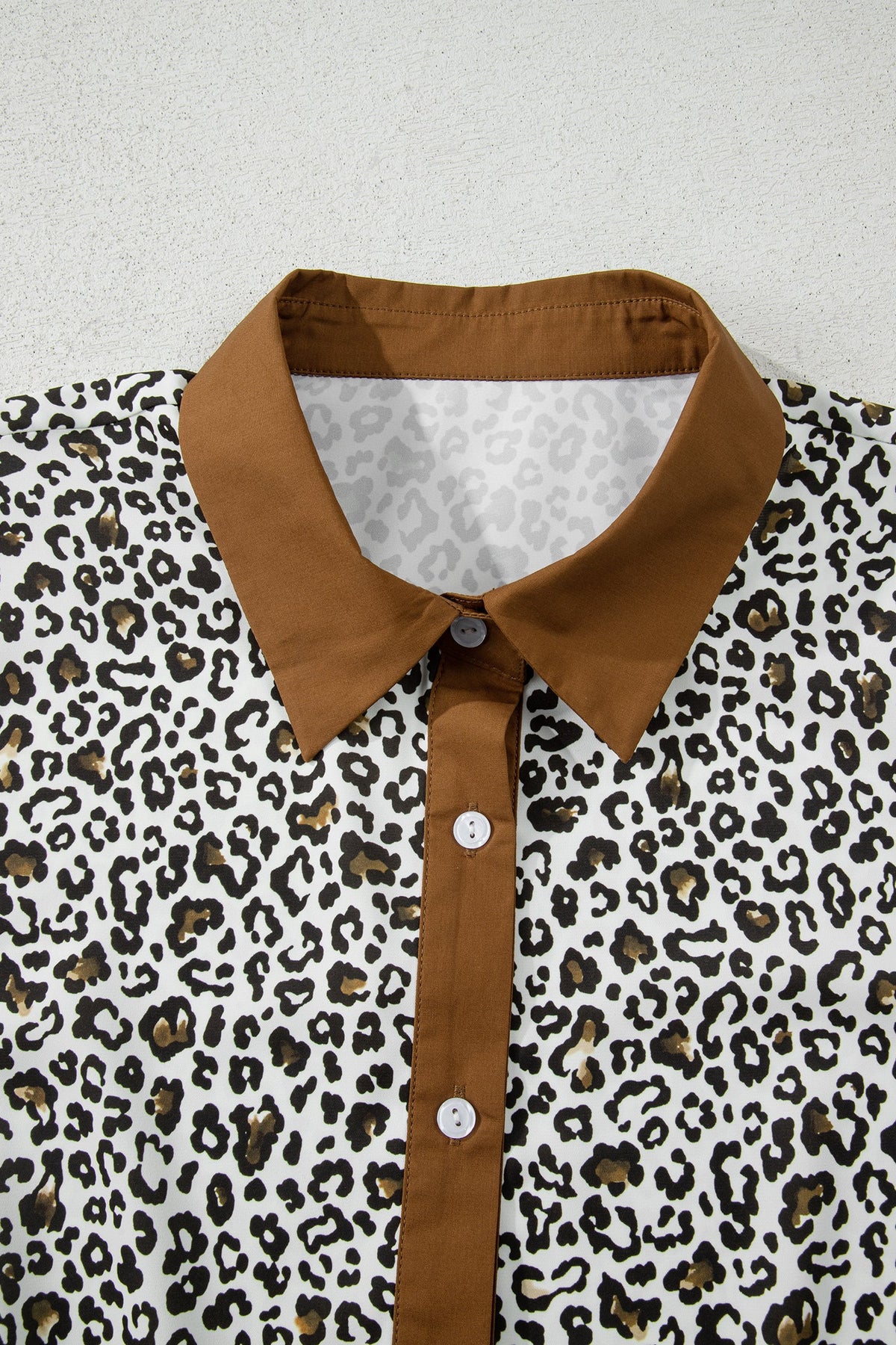 Threaded Pear Elsa Puff Sleeve Print PLUS Blouse