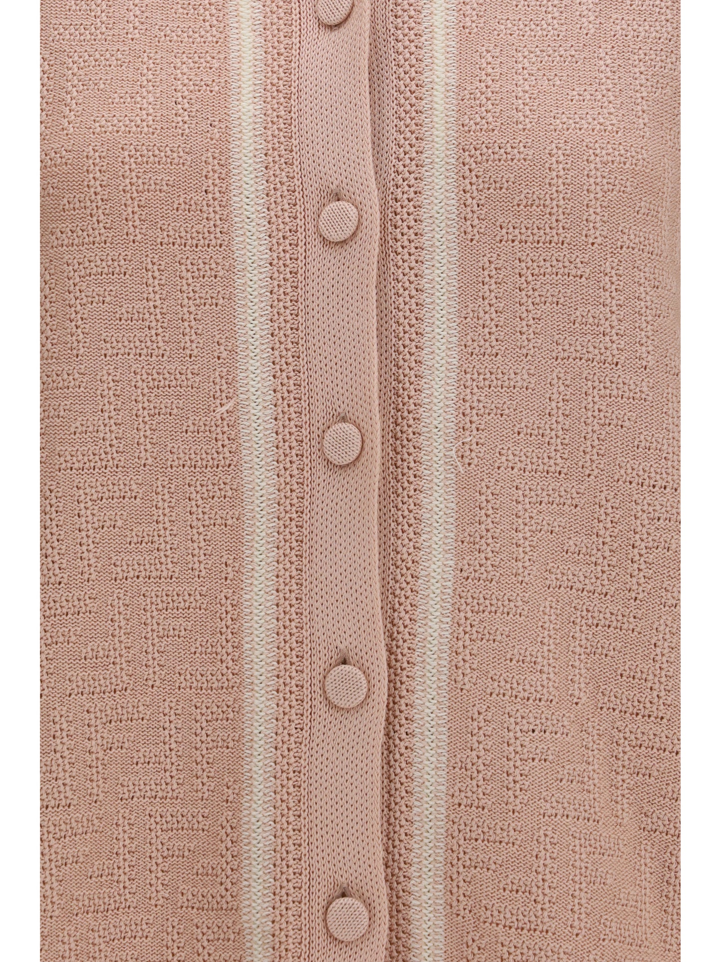 Crochet Shirt FF All-Over Pink