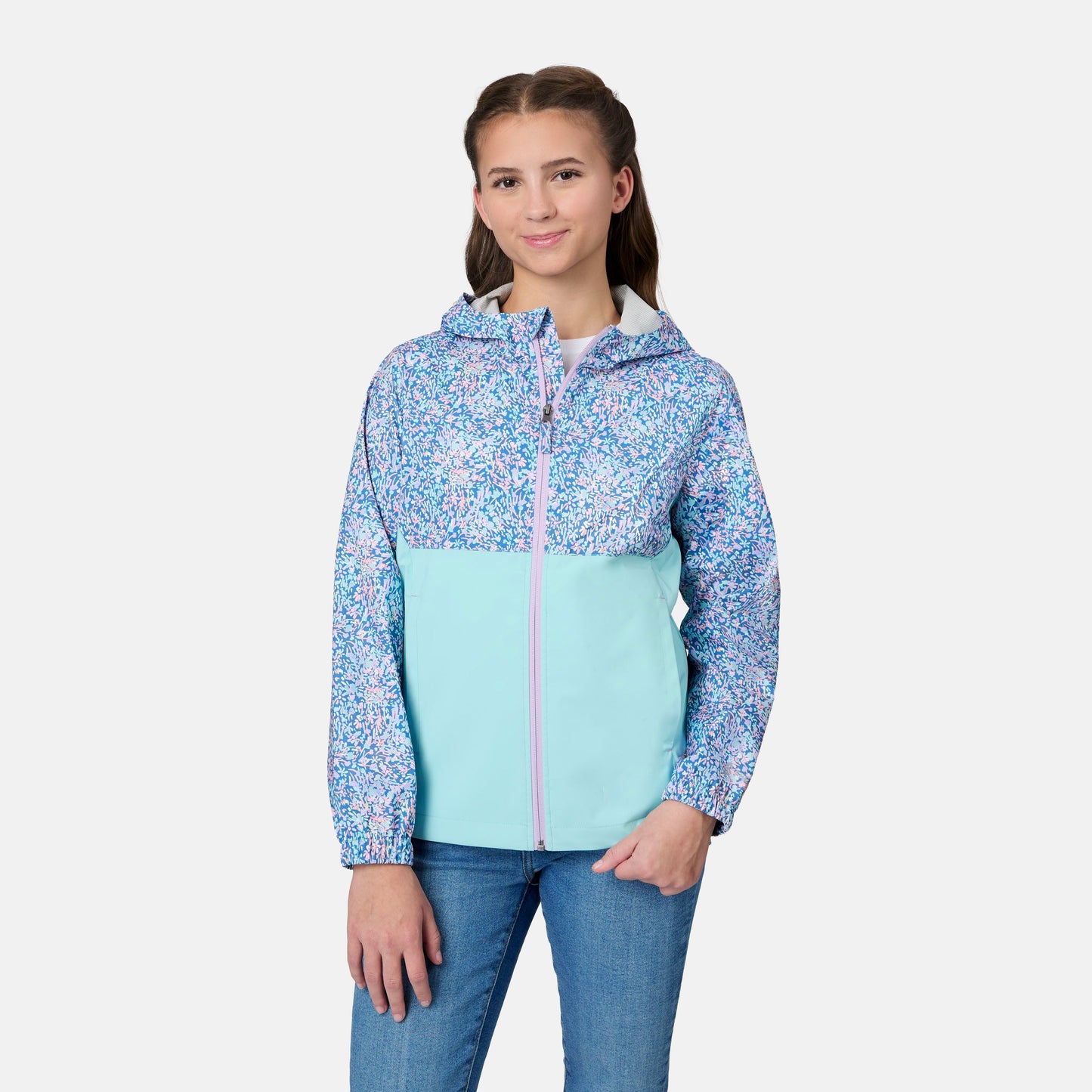 Girls' Hydro Lite Playful X2O Rain Jacket