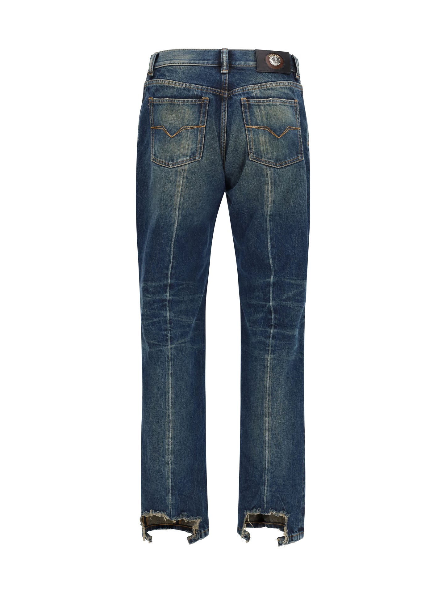 Straight-Leg Jeans Dirty Blue