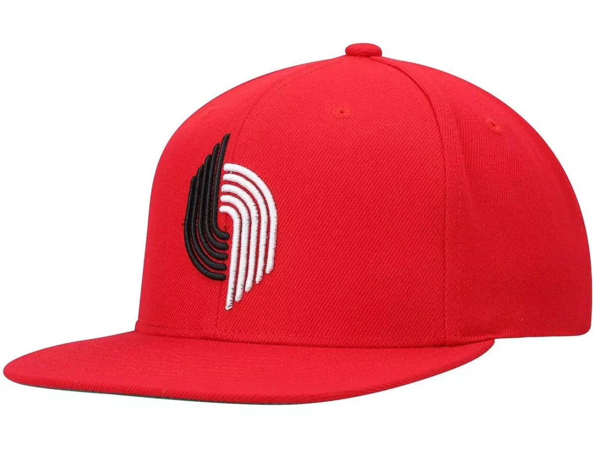 Men's Mitchell & Ness NBA Team Ground 2.0 Snapback Hwc Trail Blazers