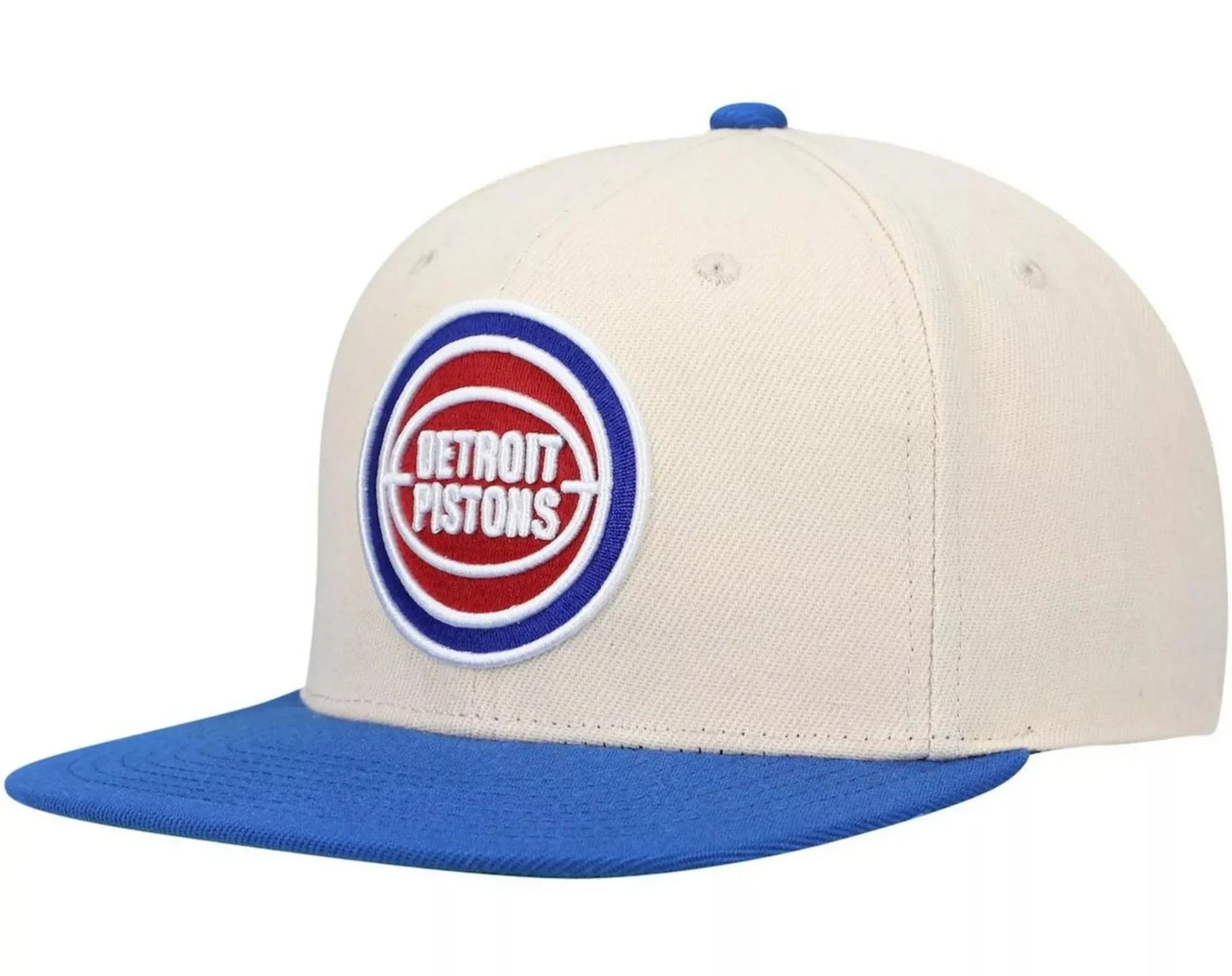 Men's Mitchell & Ness NBA 35Th Side Snapback Hwc Pistons