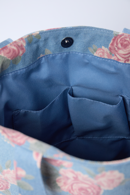 Kian Denim Rose Tote