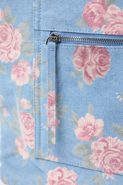 Kian Denim Rose Tote