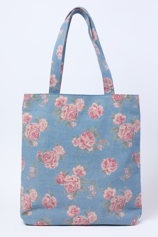 Kian Denim Rose Tote