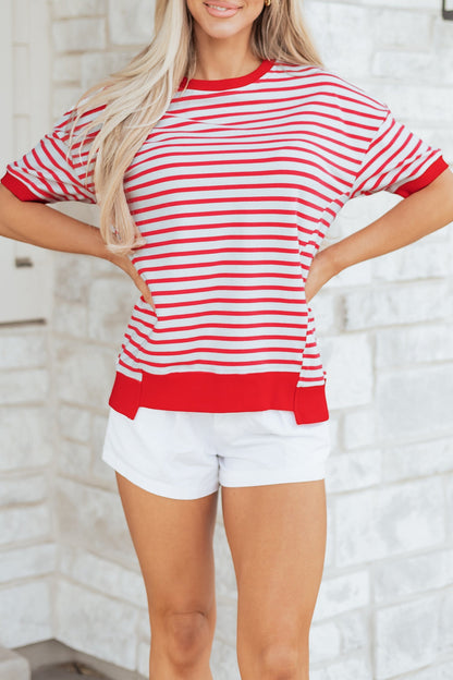 Threaded Pear Emery Half Sleeve T Shirt