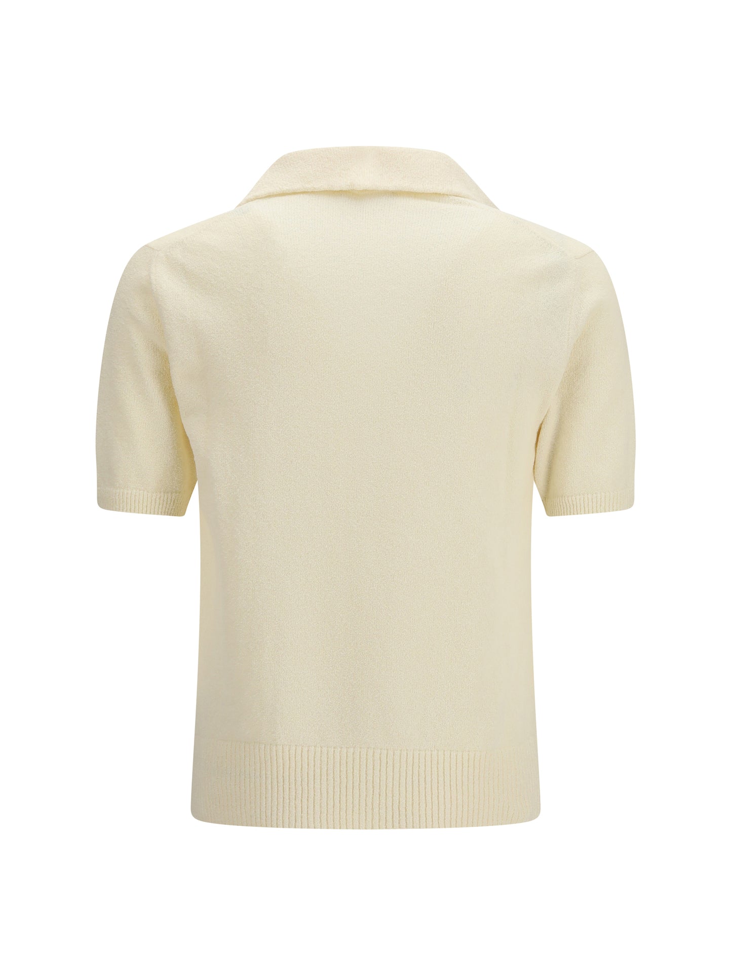 Polo Shirt Cotton-Blend Beige