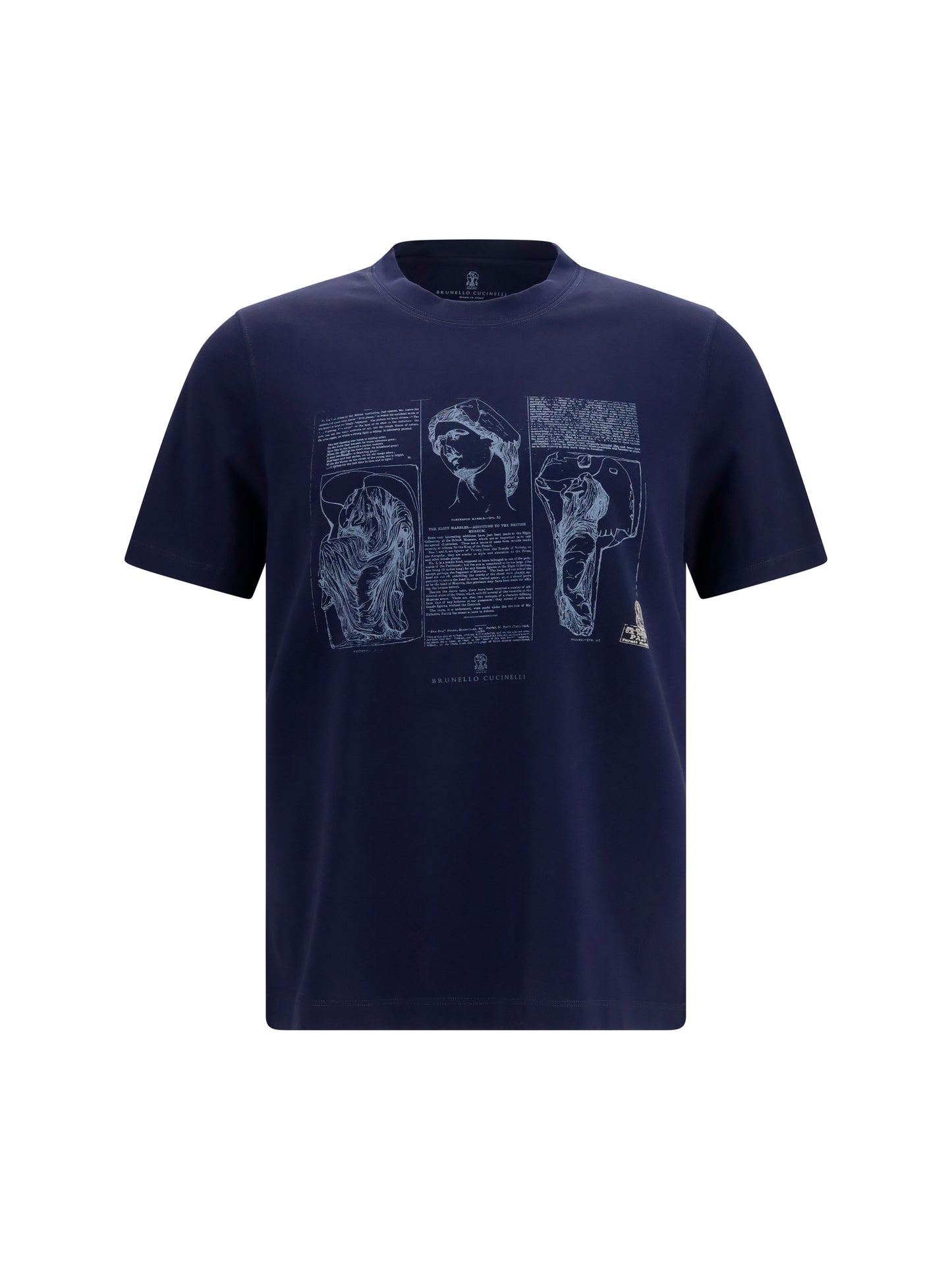 T-Shirt Cotton Printed Grey