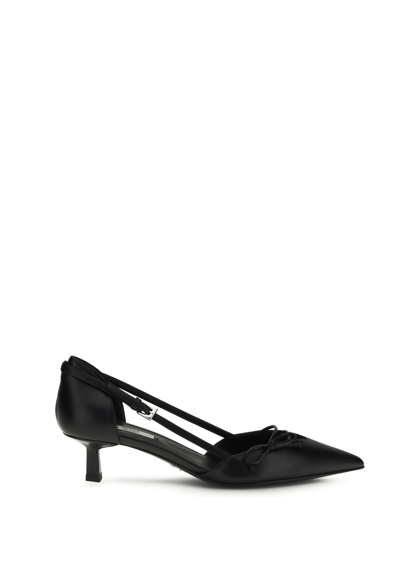 Pumps Side-Cut Black Calf