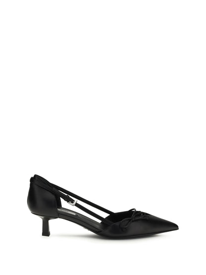 Pumps Side-Cut Black Calf