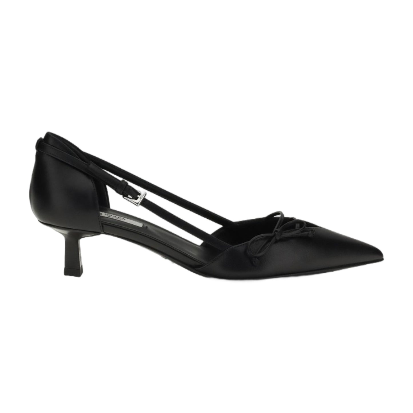Pumps Side-Cut Black Calf