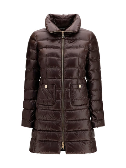 Down Jacket Maria Dark Brown