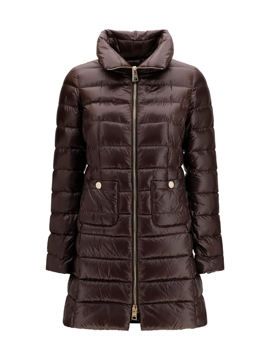 Down Jacket Maria Dark Brown