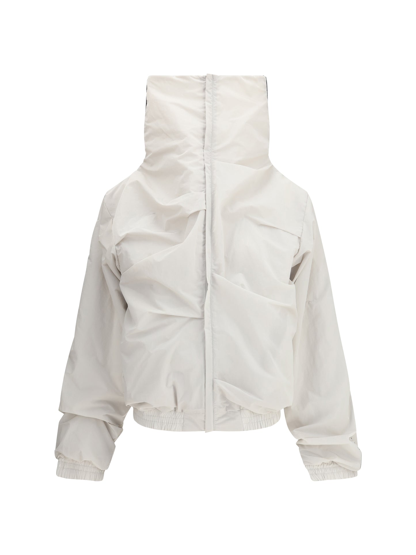 High Collar Jacket Grey