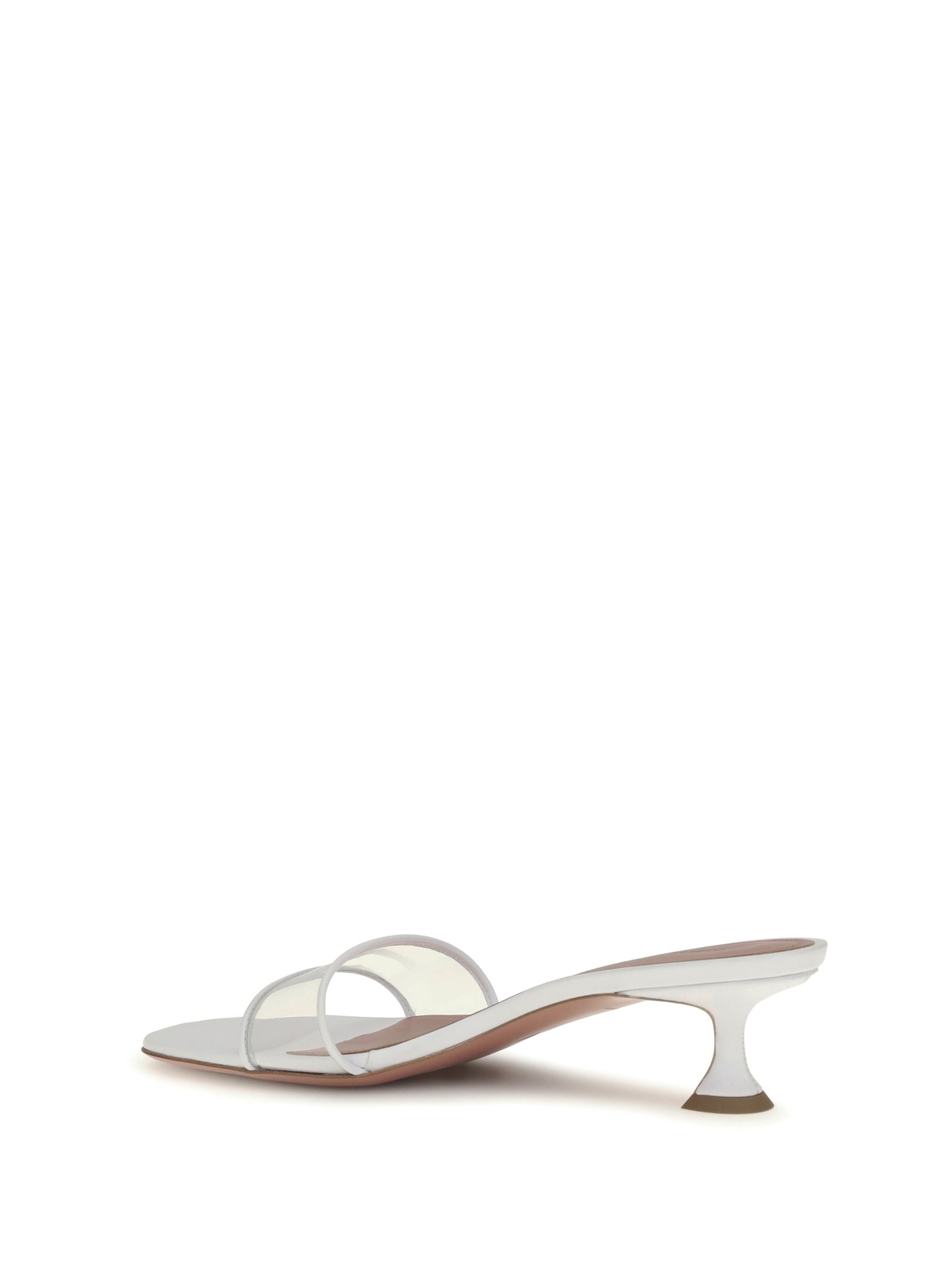 Mule Sandals Andreea Glass Transparent PVC