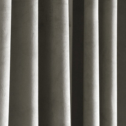 Prima Velvet Solid Ultra Wide Light Filtering Window Curtain Panel